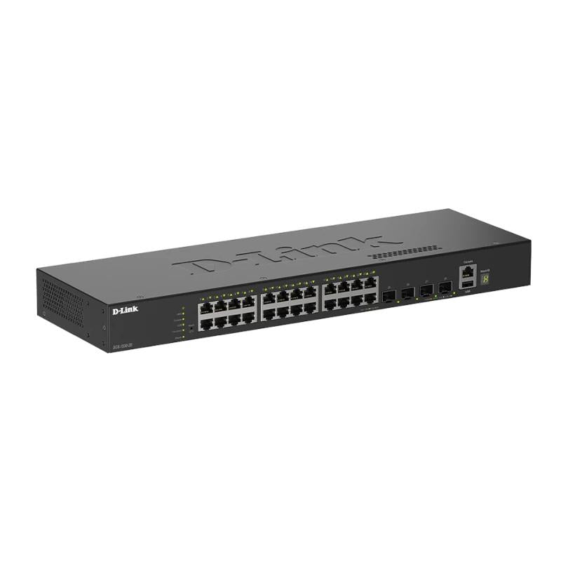 D-Link DGS-1530-28SC/E Switch 20xSFP 4xSFP+ 4xComb - detalle