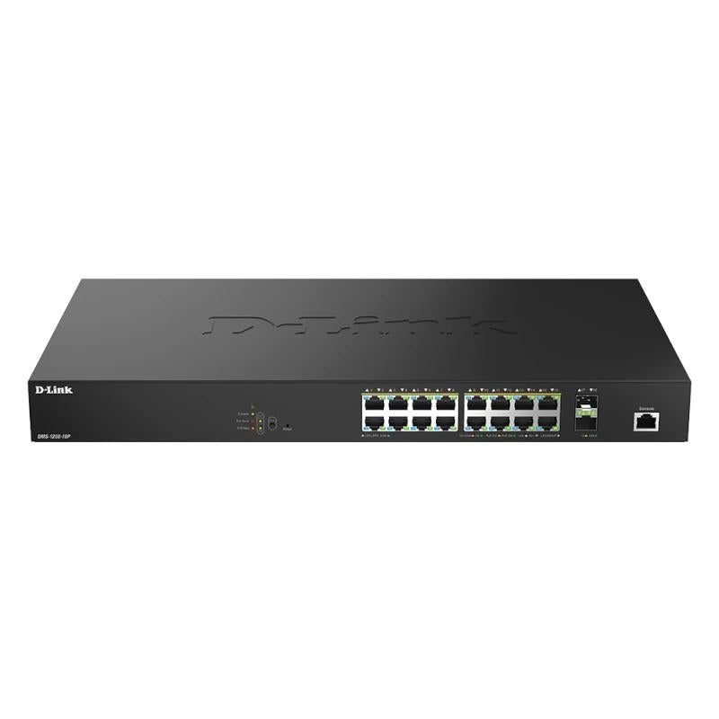 D-Link DMS-1250-18P/E Switch16x2.5G PoE++ M.Gig10G