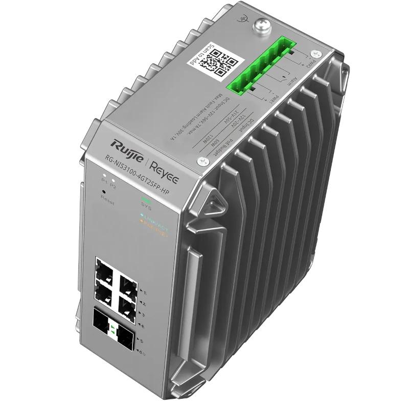 Reyee L2 Industrial Managed Switch, 4-Port RJ45 Gi - detalle