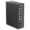 D-Link DIS-100G-06P Switch 6xG PoE+ 2xSFP
