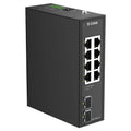 D-link DIS-100G-10P Switch Ind 8xG PoE+ 2x2.5G S