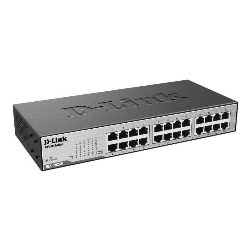 D-Link DES-1024D Switch 24x10/100Mbps - detalle