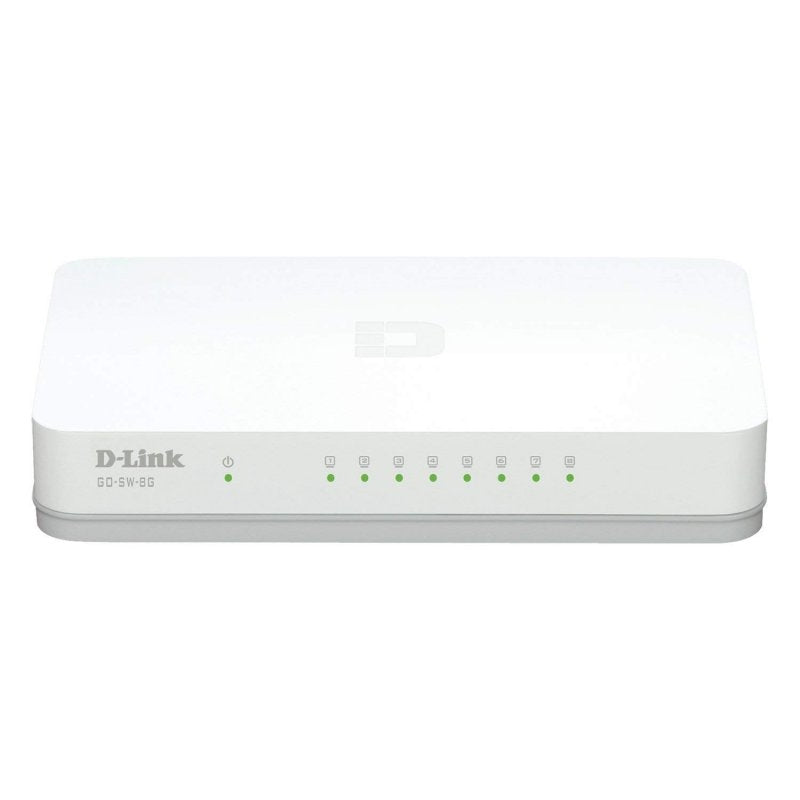 Interruptor D-Link GO-SW-8G Mini de 8 GB