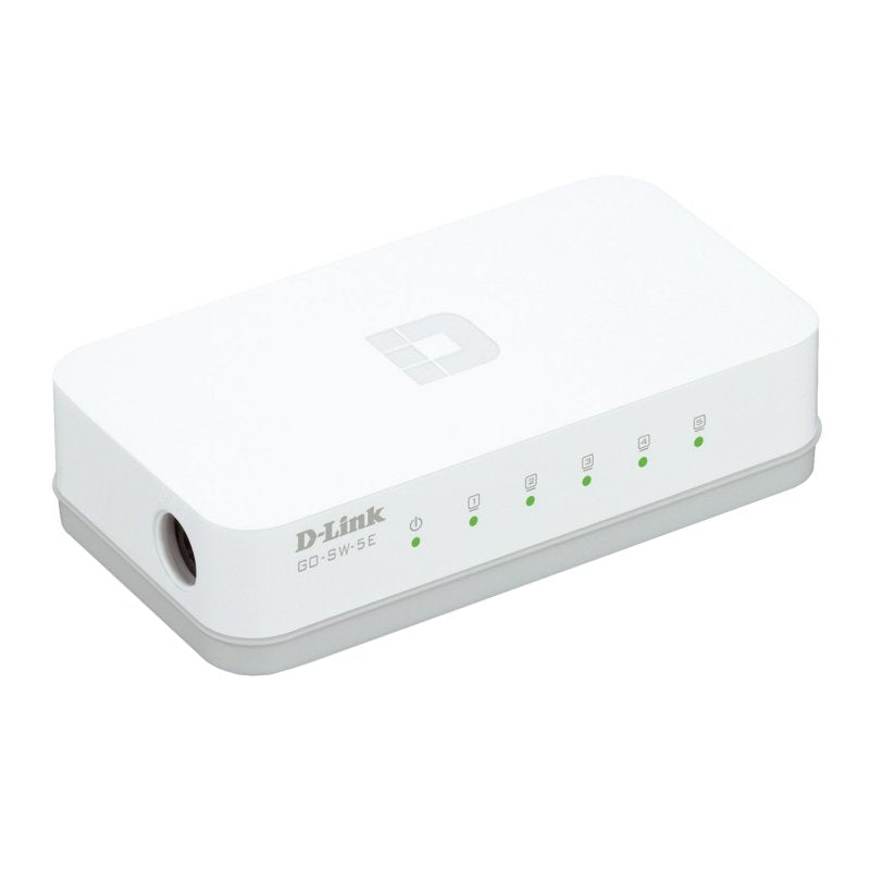Conmutador D-Link GO-SW-5E Mini 5x10/100Mbps