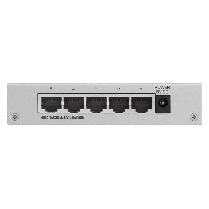 ZyXEL ES-105AV3 Switch 5x10/100Mbps Metal - detalle