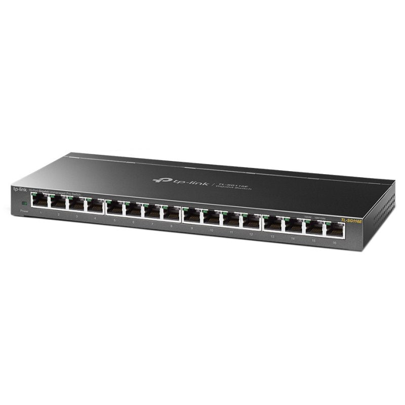 TP-LINK TL-SG116E Switch 16xGB Metal - detalle