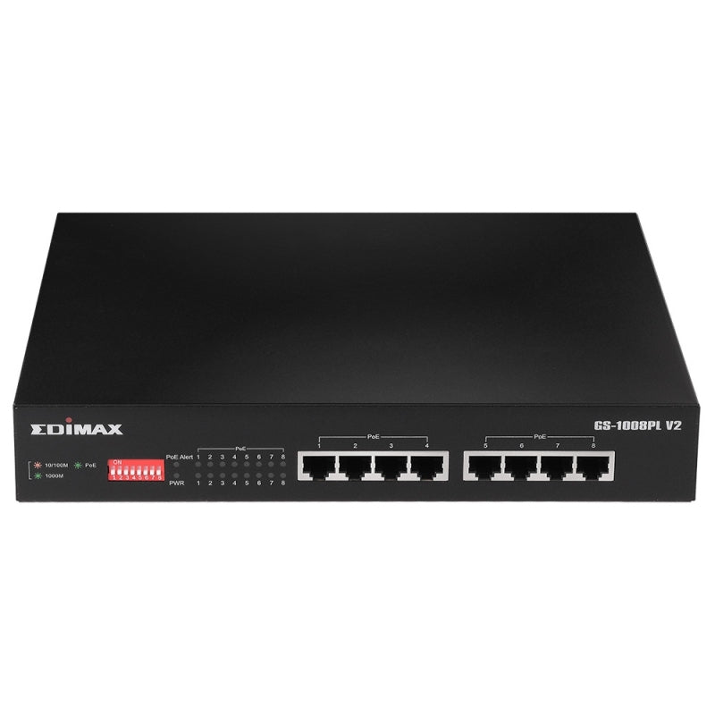 Edimax GS-1008PL V2 Switch 8xGbE PoE+ 