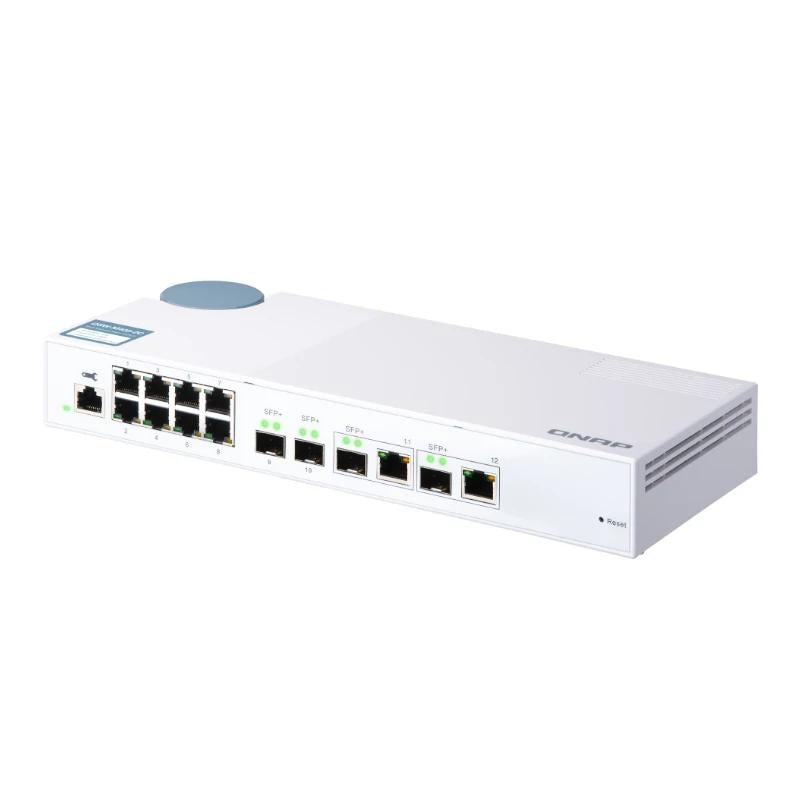 QNAP QSW-M408-2C Switch 8xGbE 2x10GbE Combo - detalle