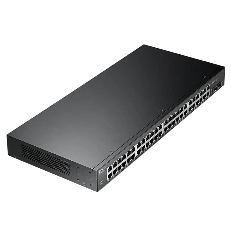 Zyxel GS1900-48HP v2 Switch 48xGbE L2 170W Rack - detalle