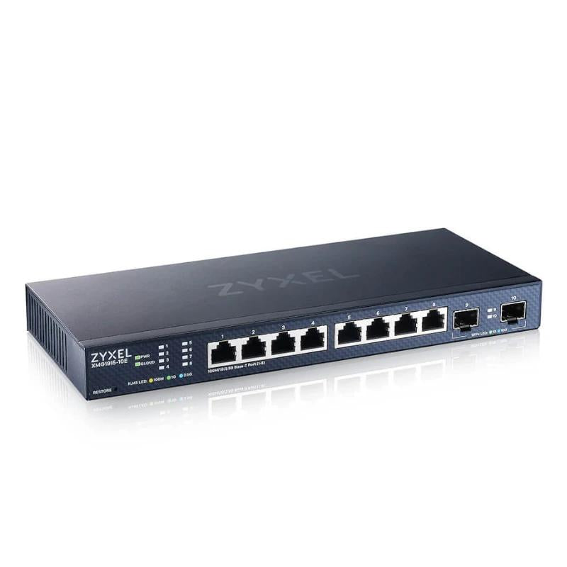 Zyxel XMG1915-10E Smart Switch 8x2.5GbE 2xSFP+ - detalle