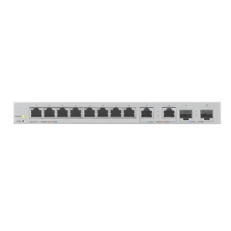 Zyxel XGS1210-12 v2 Switch 8xGb 2x2.5G 2xSFP+ - detalle