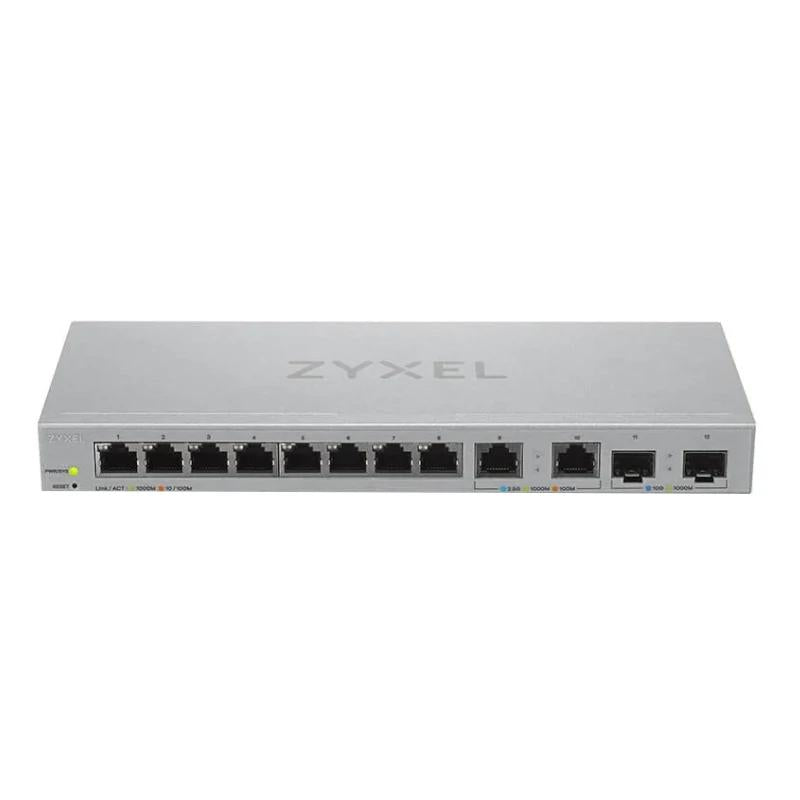 Zyxel XGS1210-12 v2 Switch 8xGb 2x2.5G 2xSFP+ - detalle