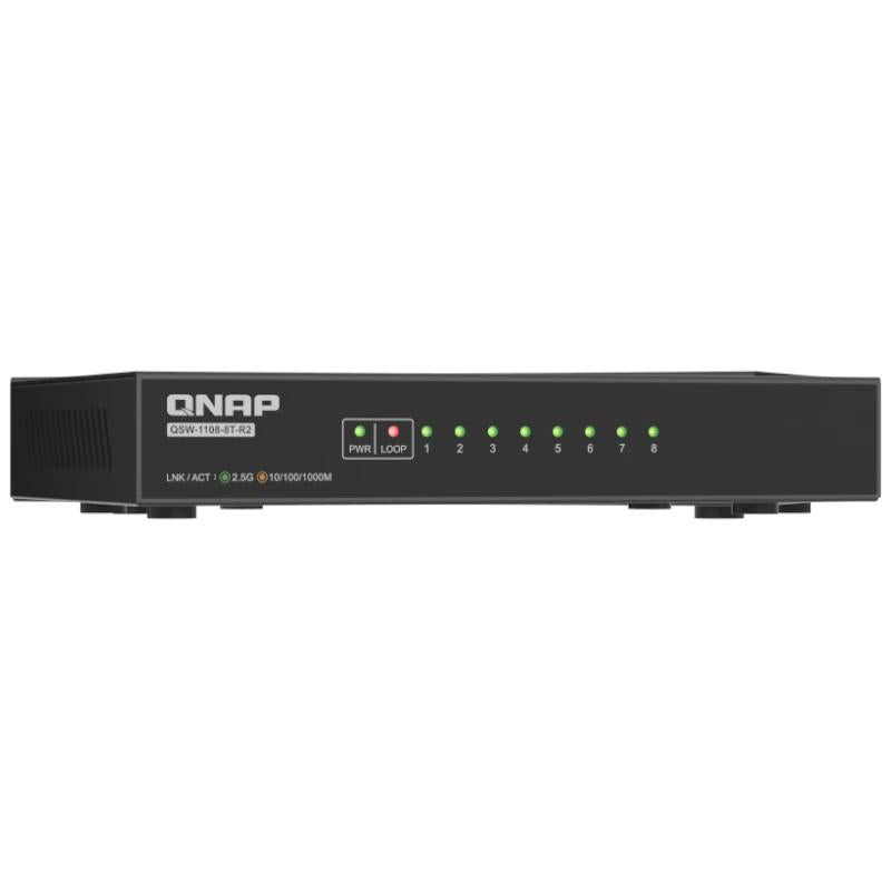 QNAP QSW-1108-8T-R2 Switch No Gest 8x2.5GbE - detalle