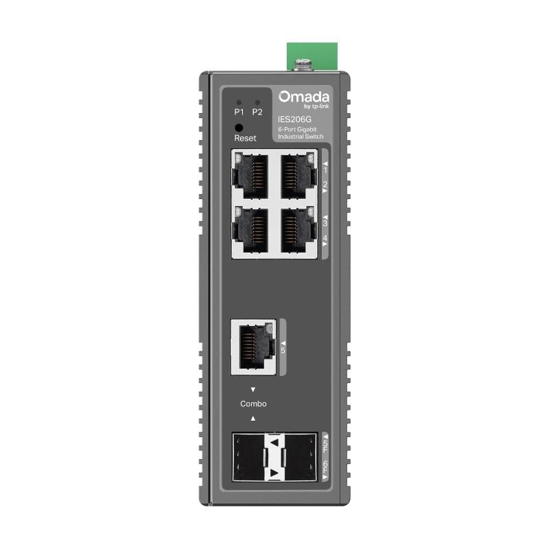 TP-Link IES206G Switch Industrial 4xG 1xSFP 1xC - detalle