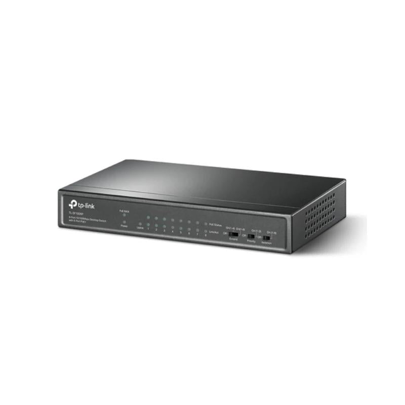 TP-Link TL-SF1009P Switch 8x10/100 Poe+ 1x10/100 - detalle