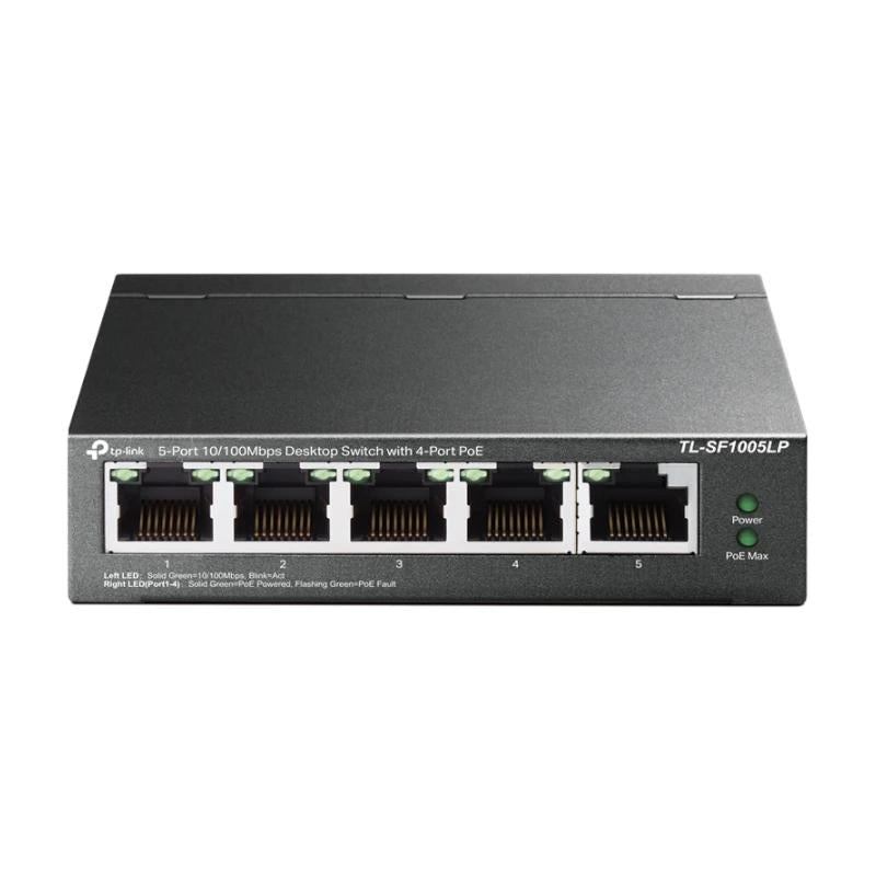 TP-Link TL-SF1005LP Switch 5x10/100 4xPoE 41W - detalle