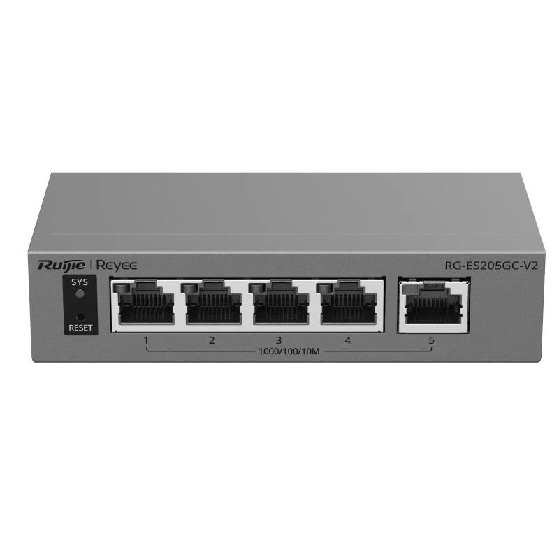 Reyee RG-ES205GC-V2 Switch Cloud 5P Gigabit No PoE