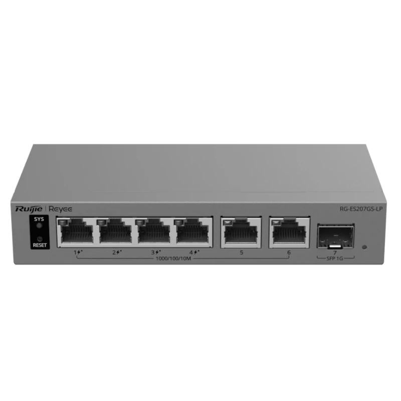 Reyee RG-ES207GS-LP Switch Cloud 4P PoE + 2P 1G +