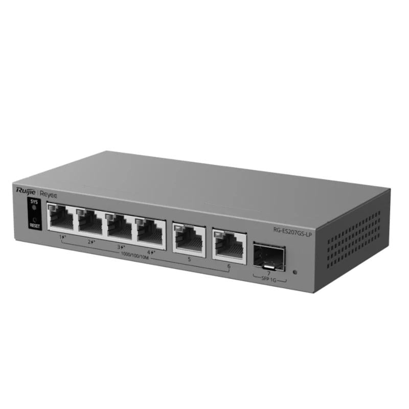 Reyee RG-ES207GS-LP Switch Cloud 4P PoE + 2P 1G + - detalle