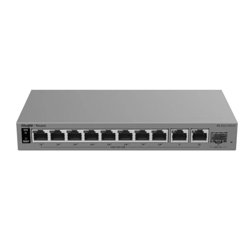 Reyee RG-ES211GS-LP Switch Cloud 8P PoE + 2P 1G +