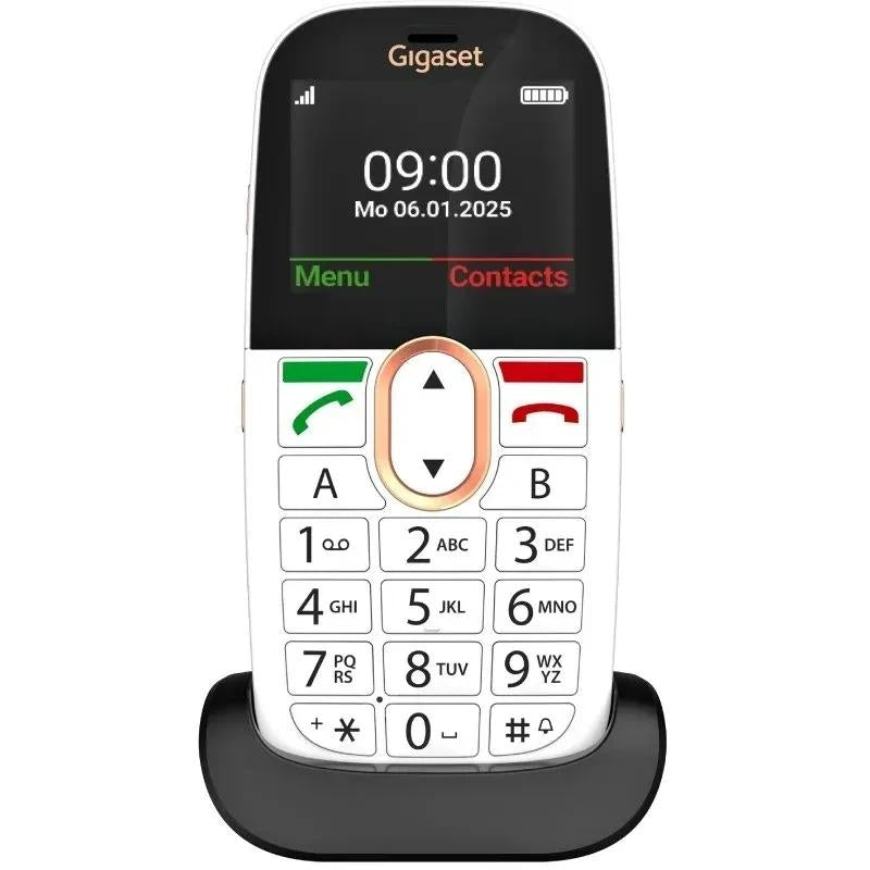 Gigaset Móvil Senior GL695 4G 2.31" Blanco + Base