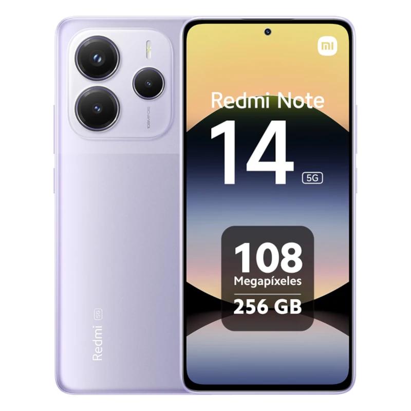 XIAOMI Redmi Note 14 5G 6,67" 256GB 8GB Purple - detalle