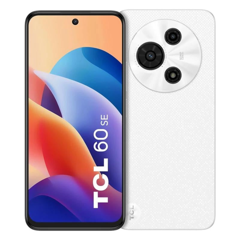 TCL 60 SE 6,67" HD+ 8GB (+10GB) 512GB Branco puro 