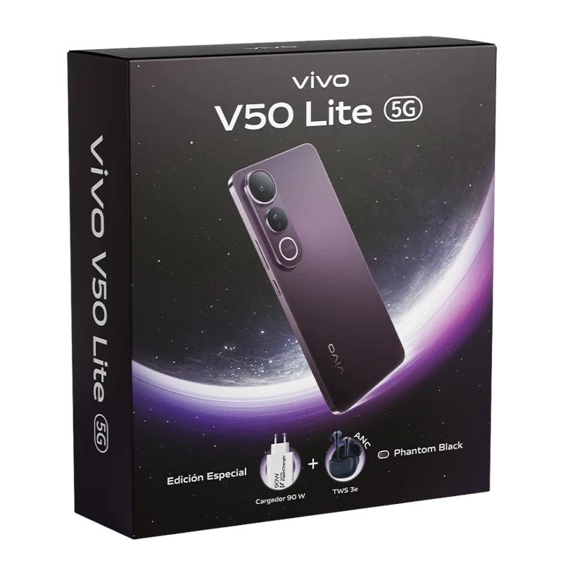 Paquete negro VIVO V50 Lite 5G 6,77" 8 GB 256 GB 