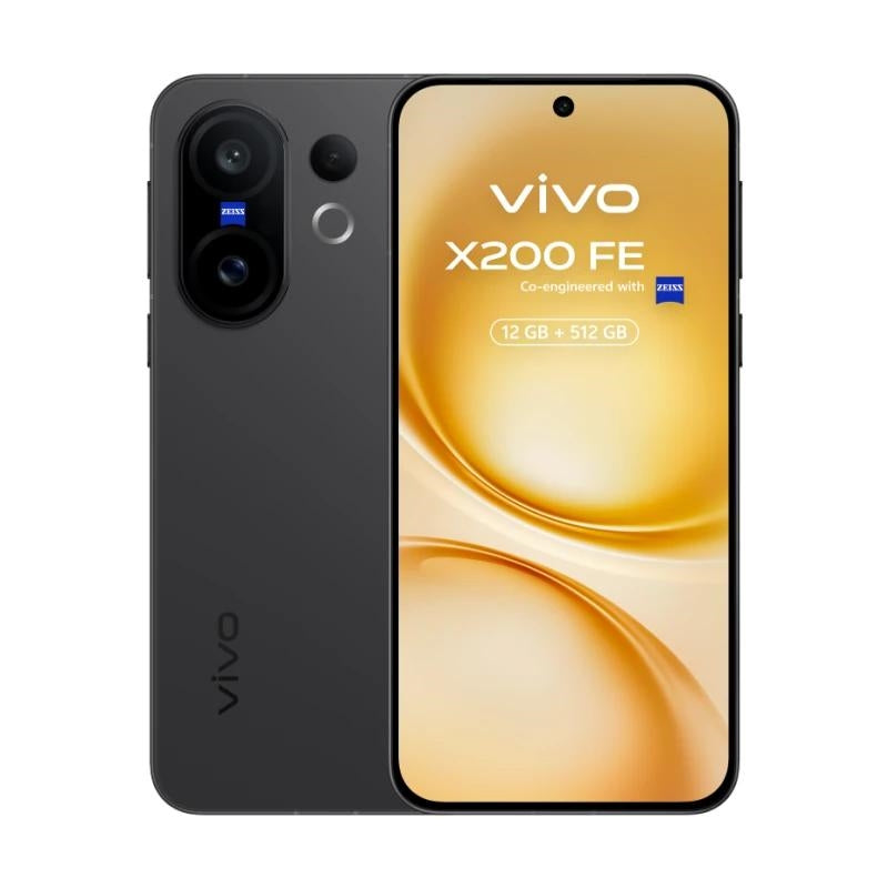 VIVO X200 FE 5G 6,31" AMOLED 12 GB 512 GB Negro 