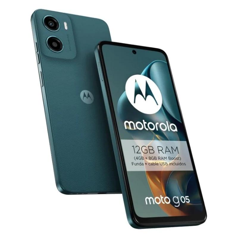 Motorola Moto G05 6.67" 4GB 128GB Atlantic Deep - detalle