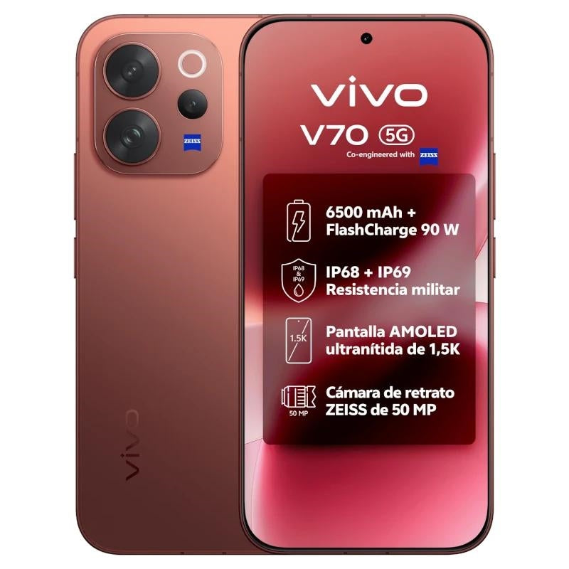 VIVO V70 5G 6.59" 8Gb 512Gb Brown