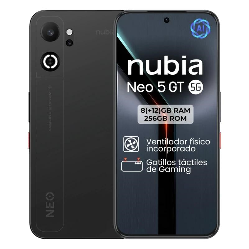 ZTE Nubia Neo 5 GT 6.8" 8GB 256GB Black