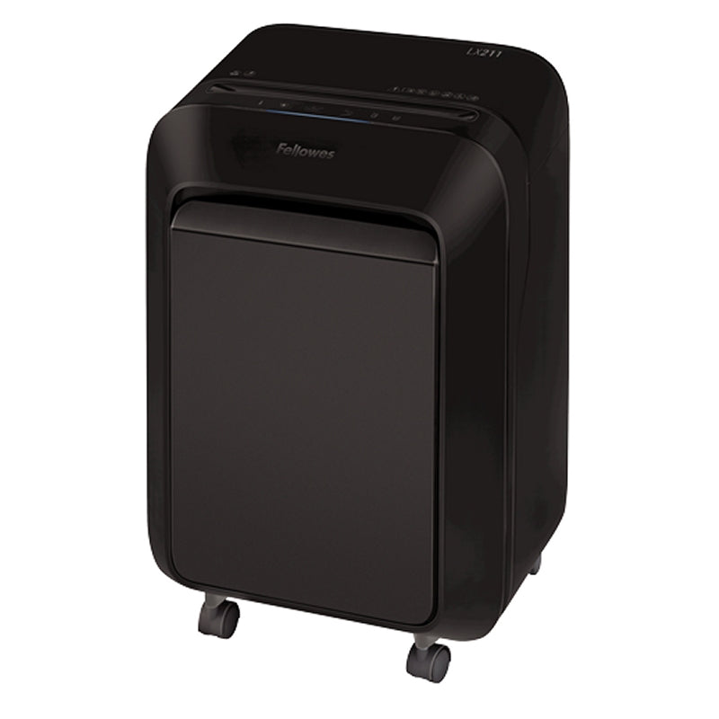 Fellowes Destructora LX211 Negra microcort  2x12mm - detalle