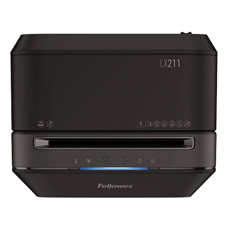 Fellowes Destructora LX211 Negra microcort  2x12mm - detalle