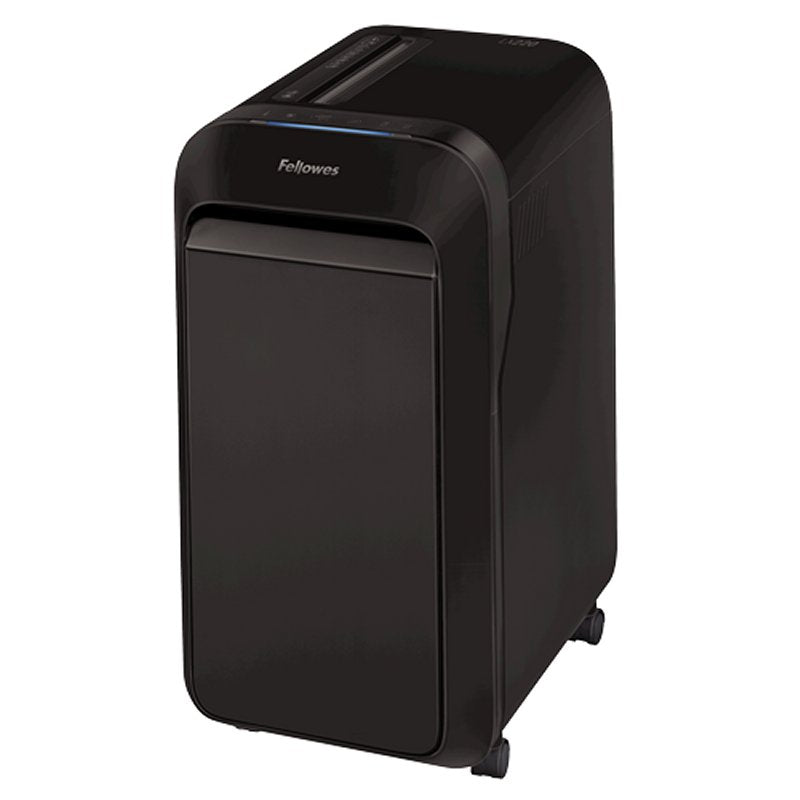 Fellowes Destructora LX220 MiniCorte 4x12mm Negra - detalle