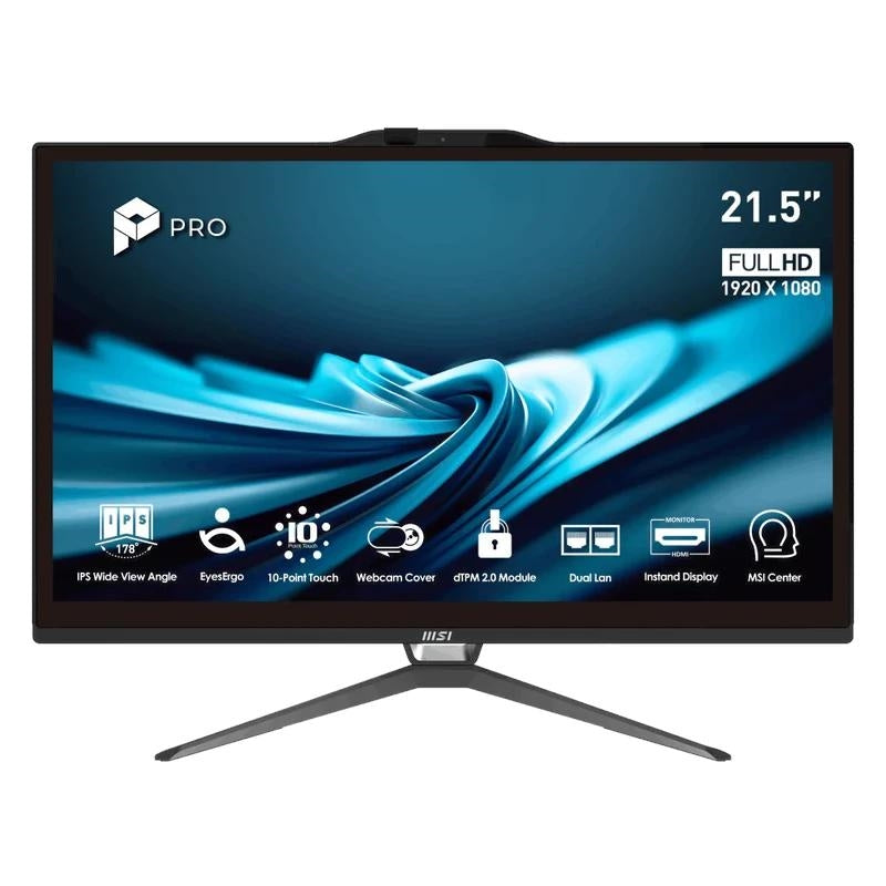 MSI AP222T-626XEU i3-14100 8GB 512GB DOS 22" tac.N