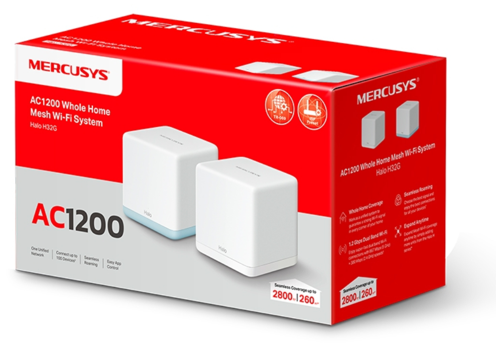 AC1200 WHOLE HOME MESH WI-FI SYSTEM 2-PACK - detalle