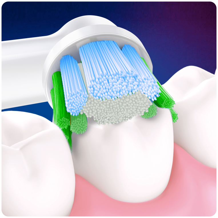 ACCESORIO DENTAL BRAUN ORAL-B EB20RB-2 UNI PRECISION CLEAN 2 UDS - detalle