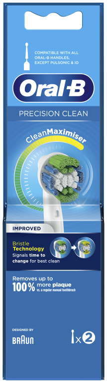 ACCESORIO DENTAL BRAUN ORAL-B EB20RB-2 UNI PRECISION CLEAN 2 UDS - detalle