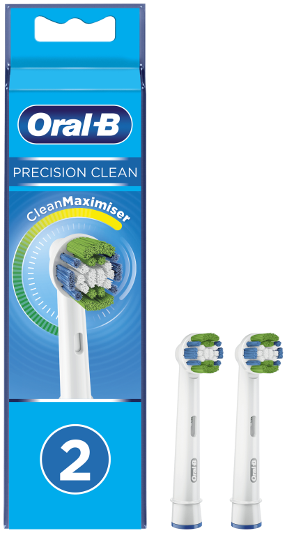 ACCESORIO DENTAL BRAUN ORAL-B EB20RB-2 UNI PRECISION CLEAN 2 UDS - detalle