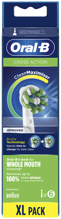 ACCESORIO DENTAL BRAUN ORAL-B EB50-6 PACK 6 UDS - detalle