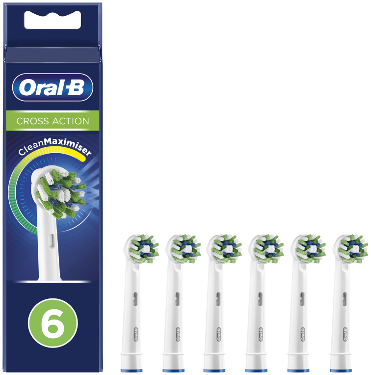 ACCESORIO DENTAL BRAUN ORAL-B EB50-6 PACK 6 UDS - detalle