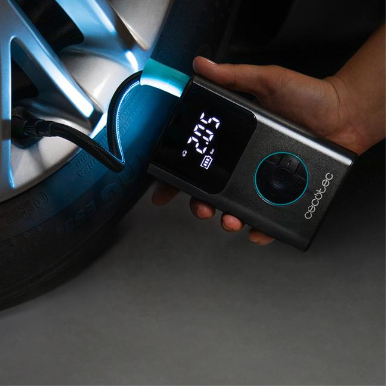 ACCESORIO MOVILIDAD CECOTEC INFLADOR ELECTRICO AIR MAX - detalle