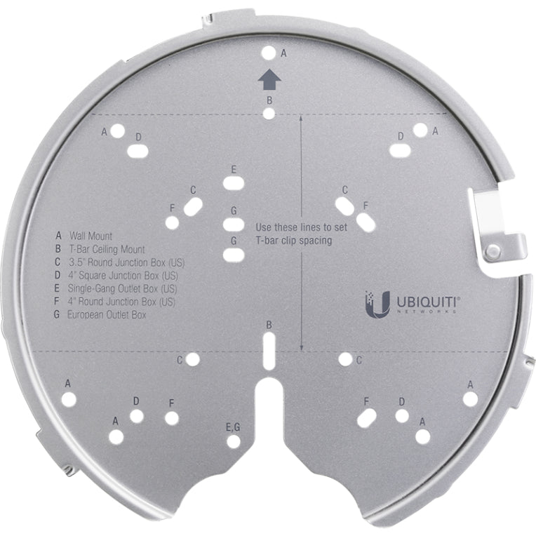 Ubiquiti U-PRO-MP kit de montaje Aluminio