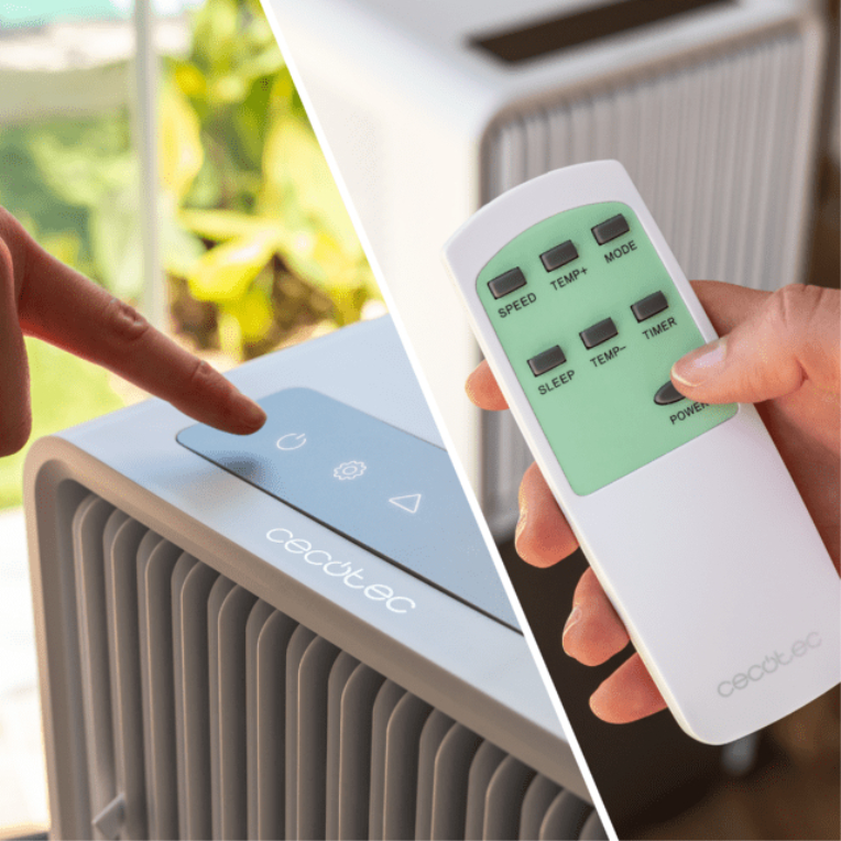 ACOND.PORT. CECOTEC 08166 9550 STYLE HEATING CON - detalle