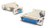 ADAPATDOR SERIE DB9 HEMBRA A SERIE DB25 MACHO