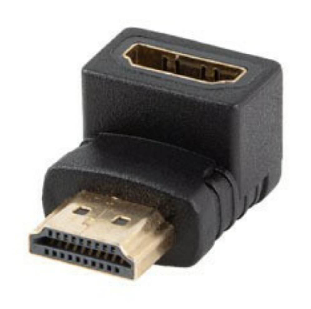 ADAPTADOR 4K LANBERG HDMI(M) A HDMI(H) ANGULO ABAJO