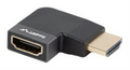 Lanberg AD-HDMI-10 adaptador de cable de vídeo HDMI tipo A (Estándar) Negro. Plata