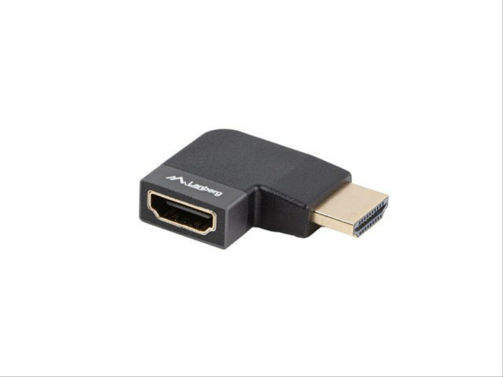 Lanberg AD-HDMI-10 adaptador de cable de vídeo HDMI tipus A (Estàndard) Negre. Plata