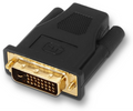 ADAPTADOR AISENS DVI A HDMI 24 1 M-HDMI A H ORO NEGRO